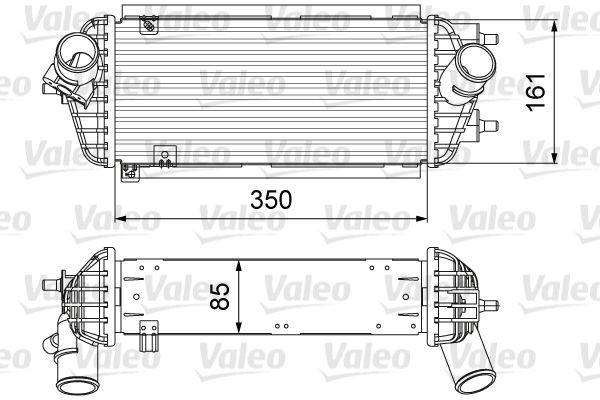 VALEO Ιντερκούλερ 818665 Ψυγείο αέρα υπερπλήρωσης VALEO GRANDEUR 818665 φθηνά