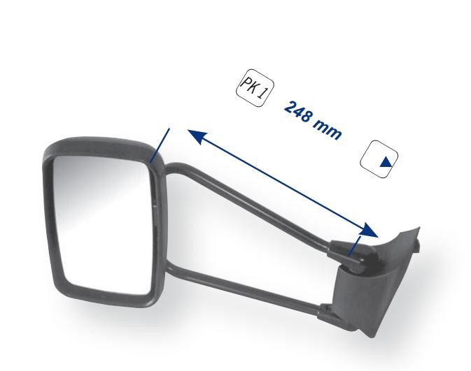 MEKRA Wing mirror 59.3491.120H AUDI A8 MEKRA wing mirror 593491120H