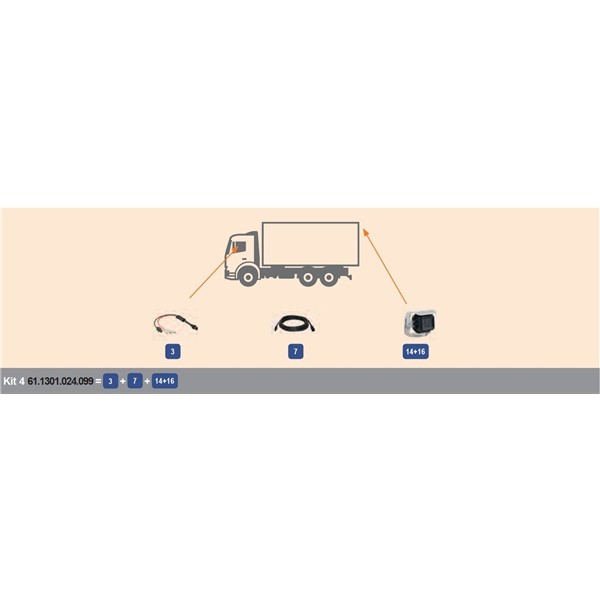 MEKRA Reversing camera 61.1301.024.099 BMW X4 MEKRA parking sensors 611301024099