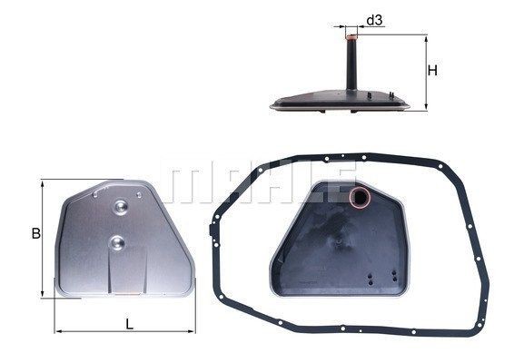 MAGNETI MARELLI Hydraulický filter automatickej prevodovky 154072469214 154072469214 Hydraulický filter automatickej prevodovky Volkswagen TIGUAN MAGNETI MARELLI