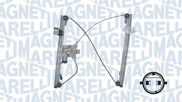 MAGNETI MARELLI Vindusheis 350103170329 MAGNETI MARELLI 350103170329 Vindusheis Fiat Scudo 270 pris