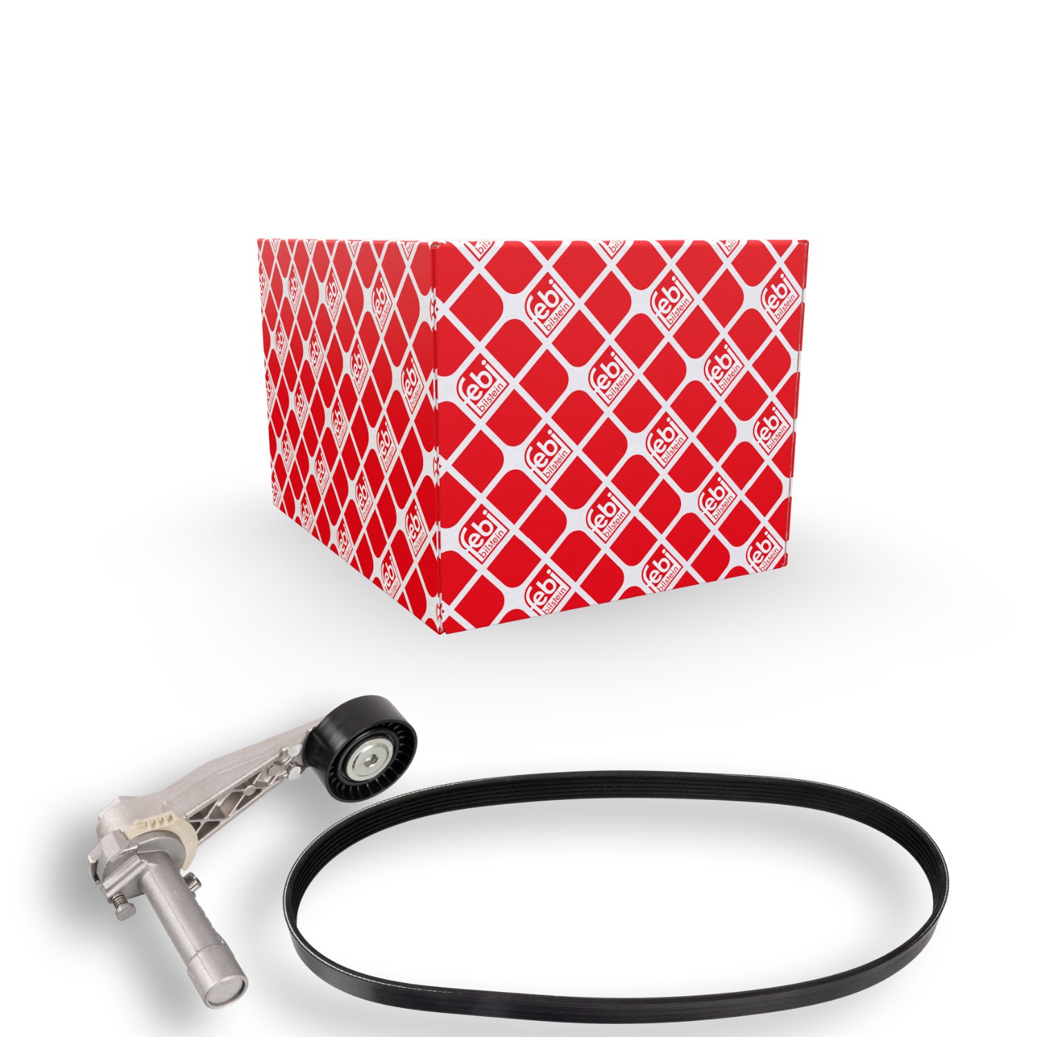 FEBI BILSTEIN V-Ribbed Belt Set 107424 107424 FEBI BILSTEIN CHEVROLET auxiliary belt kit
