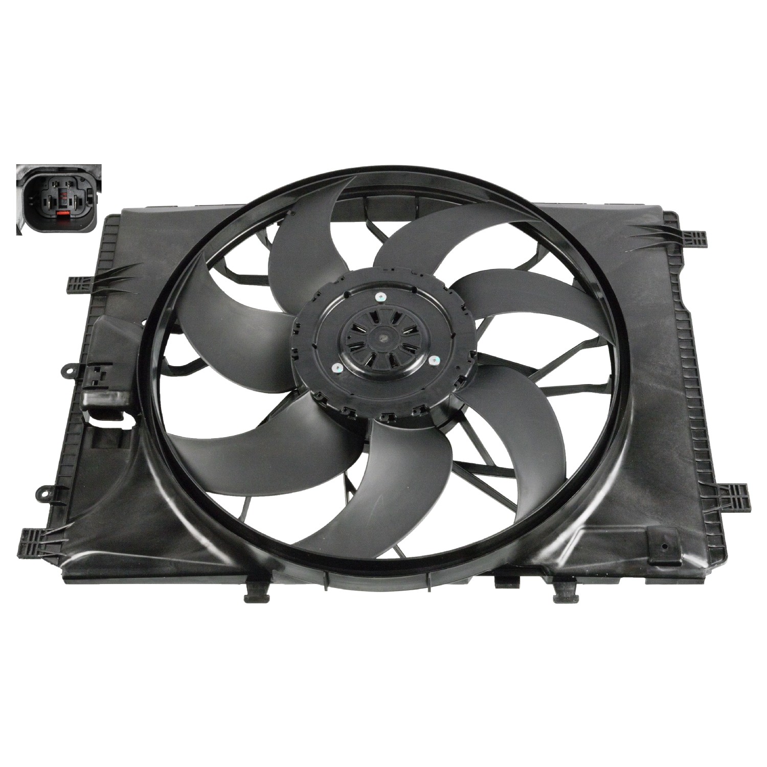 FEBI BILSTEIN Radiatora ventilators 107458 FEBI BILSTEIN 107458 Radiatora ventilators Mercedes-Benz ML W163 cena