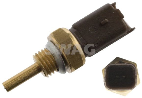SWAG Sensor, coolant temperature 70 10 6570 SWAG 70 10 6570 Fiat Panda Mk2 coolant temperature sending unit replacement