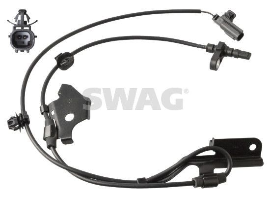 SWAG ABS-givare 81 10 6715 SWAG 81 10 6715 abs-sensor Corolla E150 pris