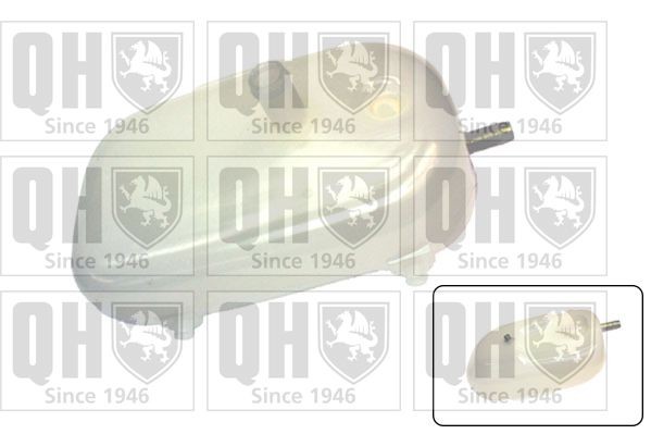 QUINTON HAZELL Kølervæskebeholder QVE508 QUINTON HAZELL QVE508 Ekspansionsbeholder kølervæske Citroën BX originale