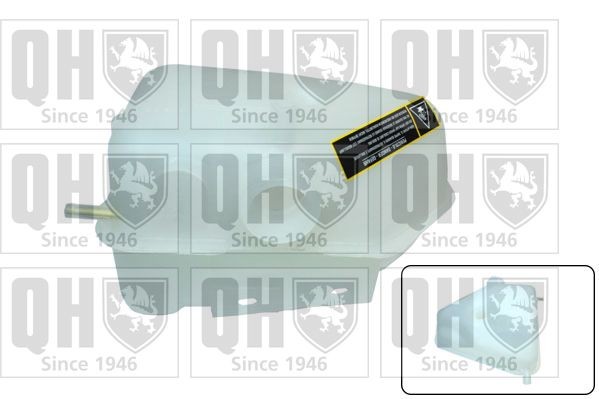 Δοχείο διαστολής, ψυκτικό υγρό QUINTON HAZELL QVE510 QUINTON HAZELL QVE510: Δοχείο διαστολής ψυκτικoύ υγρού Fiat UNO 2004