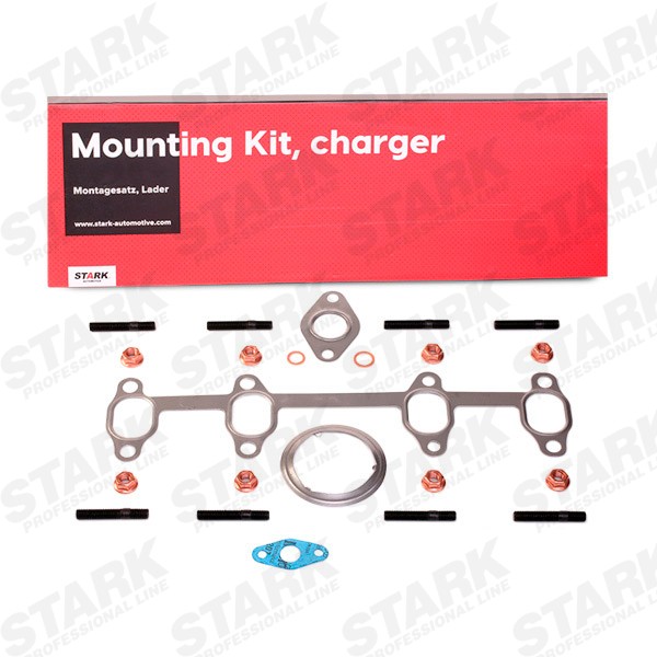 STARK Turbocharger, montageset SKMKC-4000008 SKMKC-4000008 STARK Montageset uitlaatsysteem Volkswagen goedkoop