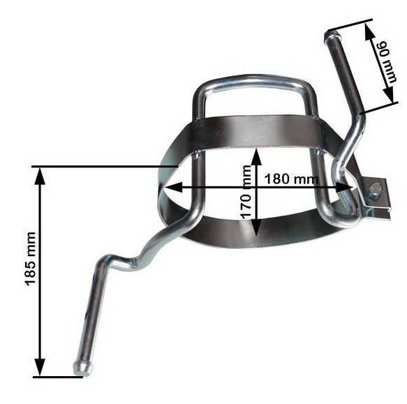 PLANET TECH Mounting Kit, silencer PL4036 Peugeot 405 PLANET TECH silencer mounting kit PL4036