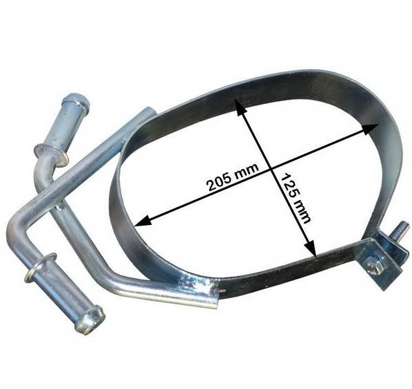 PLANET TECH Uitlaat montageset PL4047 prijs Montageset einddemper PIAGGIO PL4047 PLANET TECH