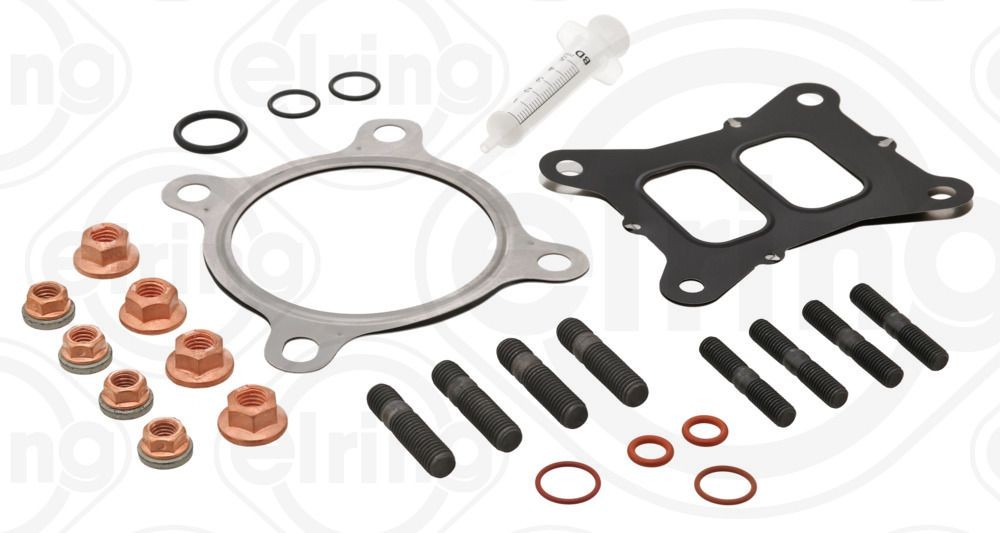 Mounting Kit, charger ELRING 878.330 ELRING 878.330 Porsche BOXSTER 2002 Mounting kit exhaust system price