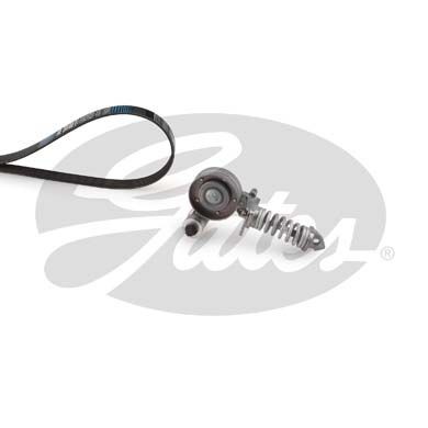 GATES Ozubený klinový remeň - Sada K016PK1390XS GATES K016PK1390XS Ozubený klinový remeň Chevrolet Aveo Sedan cena