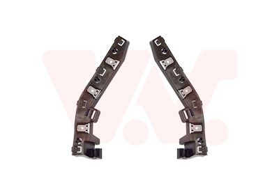 VAN WEZEL Stoßstangenhalter 0937569 VAN WEZEL 0937569 Stoßstangenhalter CITROЁN C4 II Cactus 1.6 VTi 116 PS 2019