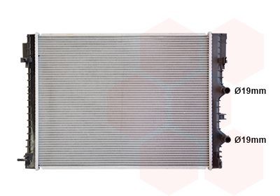 VAN WEZEL Ladeluftkühler 43014703 Intercooler VAN WEZEL 11 43014703 günstig