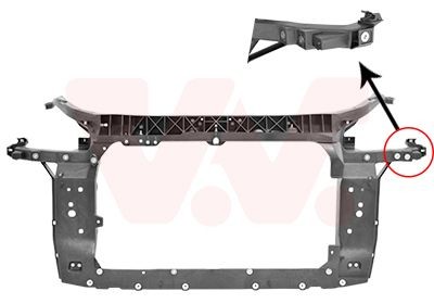 VAN WEZEL Frontplåt 8248668 Byta Frontplåt HYUNDAI Elantra V Sedan (MD) kostnad VAN WEZEL 8248668