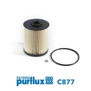 PURFLUX Brandstoffilter C877 Opel ZAFIRA Dieselfilter PURFLUX C877