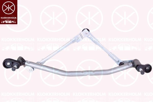 KLOKKERHOLM Tiranteria tergicristallo 50523270 50523270 costo Tiranteria tergicristallo AUDI ALLROAD KLOKKERHOLM
