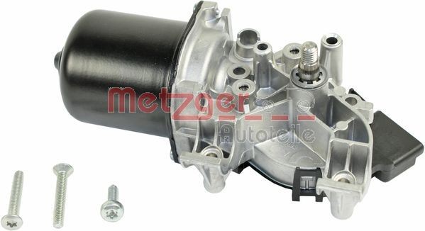 Stikla tīrītāju motors METZGER 2190864 METZGER 2190864: Stiklu tīrītāju mehānisma motors Citroen C3 2002