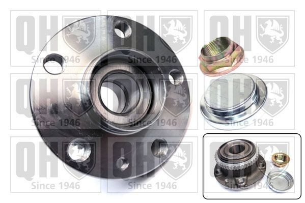 Wheel bearing kit QUINTON HAZELL QWB1001 QUINTON HAZELL The Original QWB1001 2004 CITROЁN DISPATCH wheel hub replacement