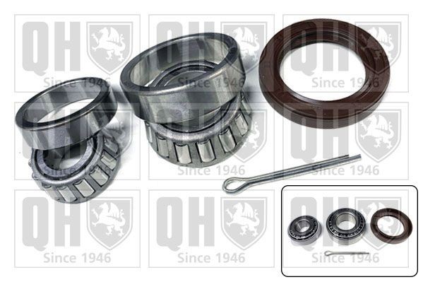 QUINTON HAZELL Hjullagersats QWB114C QUINTON HAZELL QWB114C Hjulnav FORD Corsair V4 Sedan bak och fram