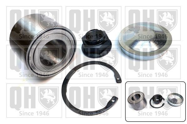 QUINTON HAZELL Σετ ρουλεμάν τροχών QWB1253 QWB1253 The Original Πλήμνη FIAT SIENA QUINTON HAZELL