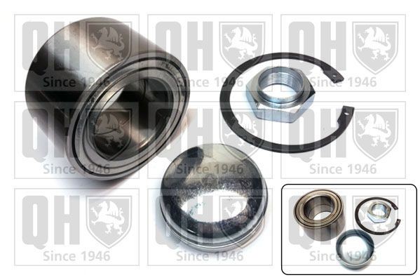 QUINTON HAZELL Σετ ρουλεμάν τροχών QWB1315 QWB1315 The Original Πλήμνη τροχού PEUGEOT 3008 QUINTON HAZELL
