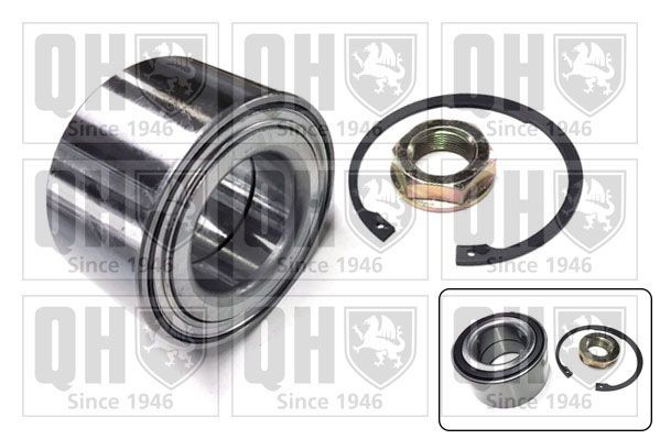 Kit de roulement de roue QUINTON HAZELL QWB1317 QUINTON HAZELL The Original QWB1317 Roulement de roue PEUGEOT 407 2012