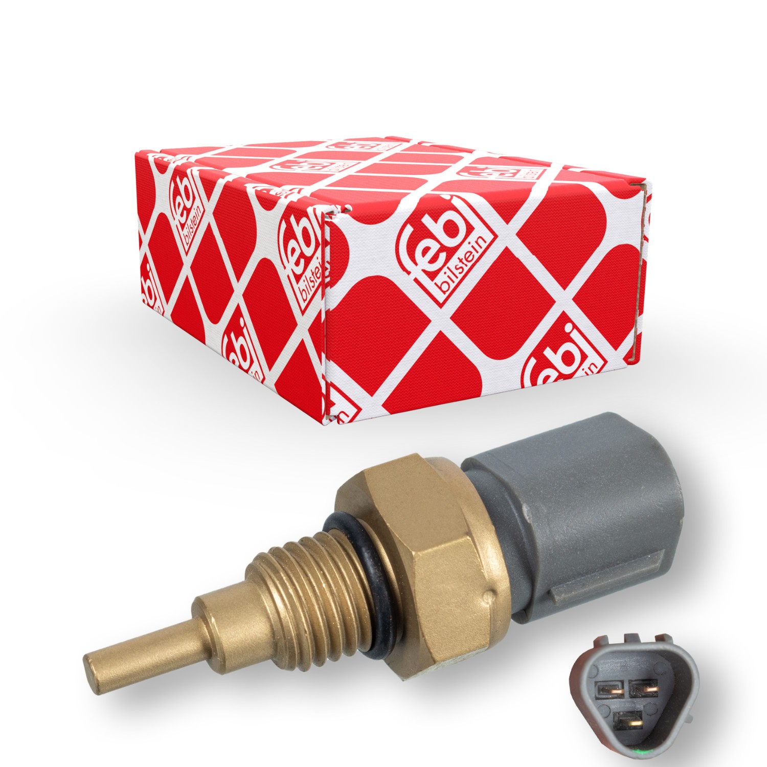 FEBI BILSTEIN Sensor, temperatura do líquido de refrigeração 106733 FEBI BILSTEIN 106733 originais Sensor de temperatura Subaru Forester SG custo