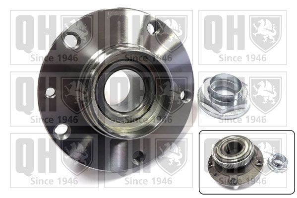 QUINTON HAZELL Wheel bearing kit QWB537 QWB537 QUINTON HAZELL wheel hub TESLA MODEL S