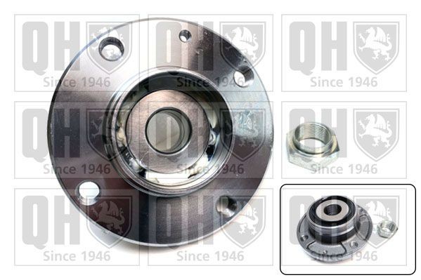 QUINTON HAZELL Kit de rolamento de roda QWB679 Cubo da roda QUINTON HAZELL Peugeot 306 The Original QWB679