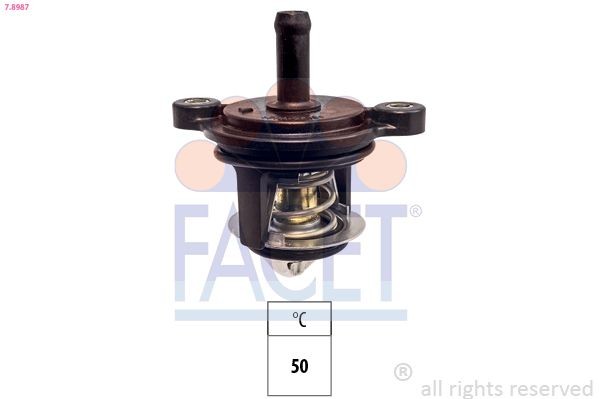 FACET Termostato motore 7.8987 FACET 7.8987 Valvola termostatica Ford Mondeo Mk5 Station Wagon originali prezzo