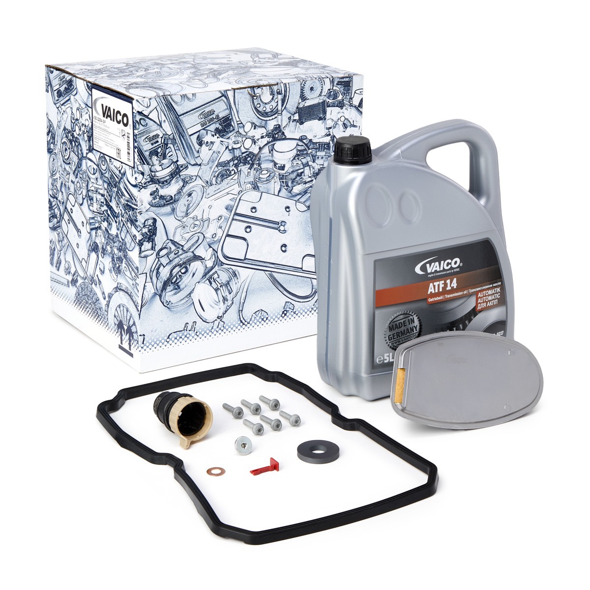 VAICO Kit tagliando cambio automatico V30-2254-SP VAICO V30-2254-SP Kit componenti, cambio olio-cambio automatico Mercedes SL R230 prezzo