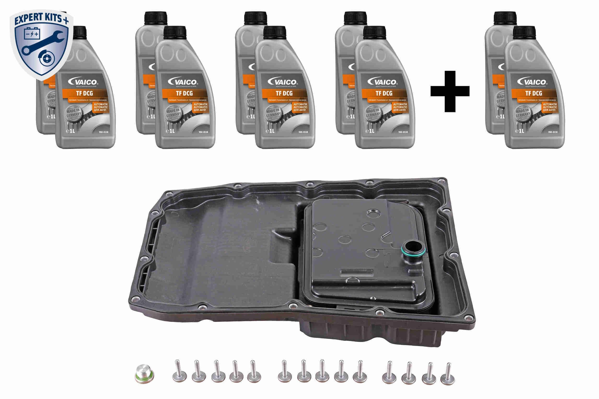 VAICO Kit tagliando cambio automatico V45-0188-XXL VAICO V45-0188-XXL Kit componenti, cambio olio-cambio automatico Mazda 2 originali