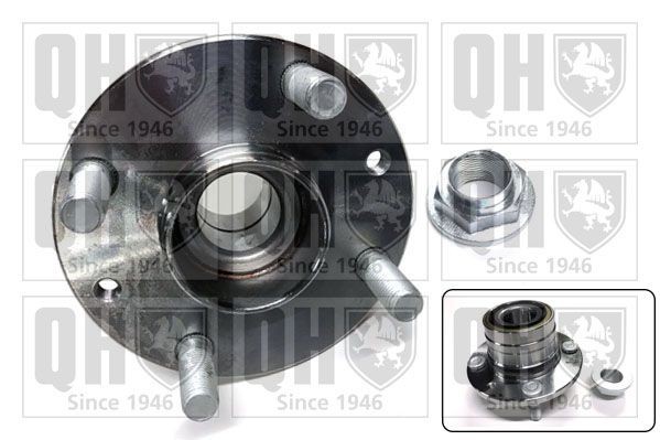 QUINTON HAZELL Hjullejesæt QWB891 QUINTON HAZELL QWB891 Mazda 626 Coupe GD Forhjulslejer originale pris