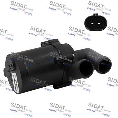 FISPA Extra vattenpump 5.5081A2 5.5081A2 FISPA vattenpump oberoende uppvärmning VW JETTA
