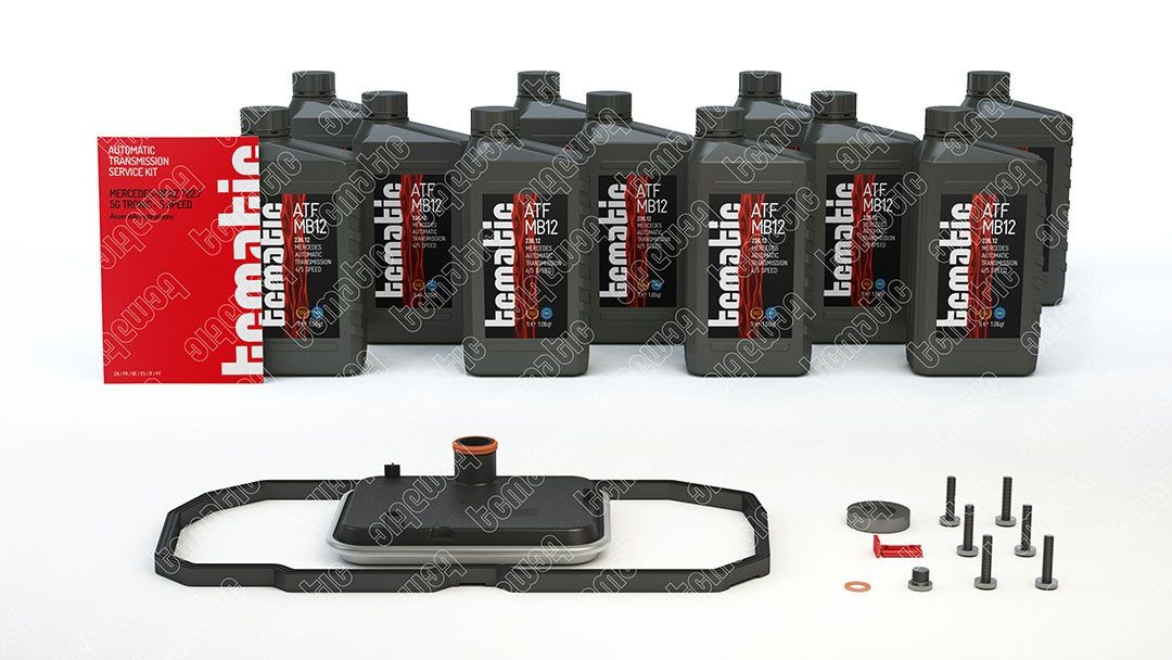 TCMATIC Kit tagliando cambio automatico 105.108.2006 Costo Kit componenti, cambio olio-cambio automatico TCMATIC MERCEDES-BENZ 105.108.2006
