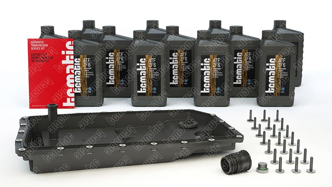 TCMATIC Sett til oljeskift, automatisk girkasse 105.111.2014 TCMATIC 105.111.2014 Delesett, oljeskift automatisk girkasse XK150 Coupé pris
