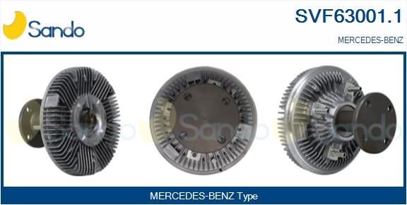 SANDO Spojka ventilátora chladenia SVF63001.1 Spojka ventilátora chladenia MERCEDES-BENZ SANDO SVF63001.1