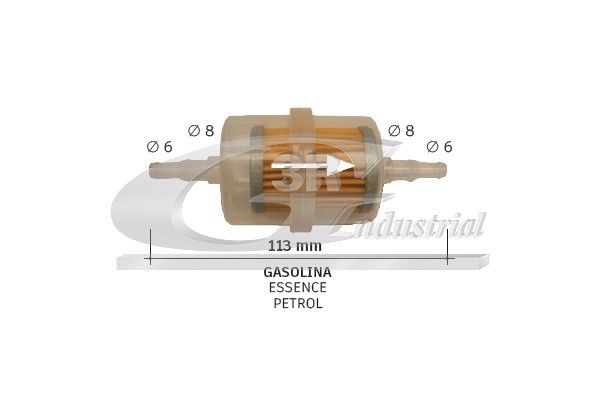 3RG Filtro carburante B2000 B2000 Filtro carburante VOLVO 3RG costo