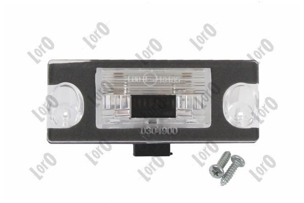 ABAKUS Luz de chapa de matrícula 003-04-905 ABAKUS 003-04-905 Lâmpada para luz de matrícula Audi Q3 8u preço