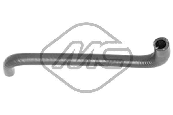 Metalcaucho Slange, veivhuslufting 98662 98662 Ventil veivhusventilasjon VW TOURAN Metalcaucho