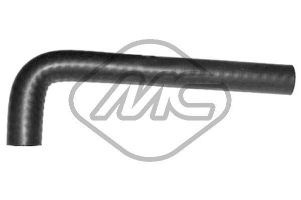 Metalcaucho Atgaisošanas caurule 98669 98669 Šļūtene, apsildes sistēmas siltummainis AUDI Q3 Metalcaucho