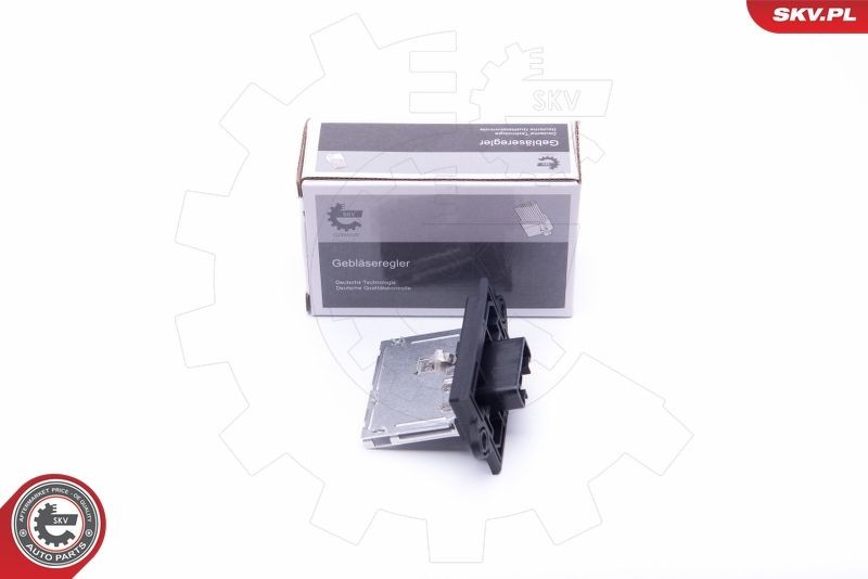 ESEN SKV Modstand, kabineventilator 94SKV068 Modstand kabineventilator ESEN SKV Nissan QASHQAI 94SKV068