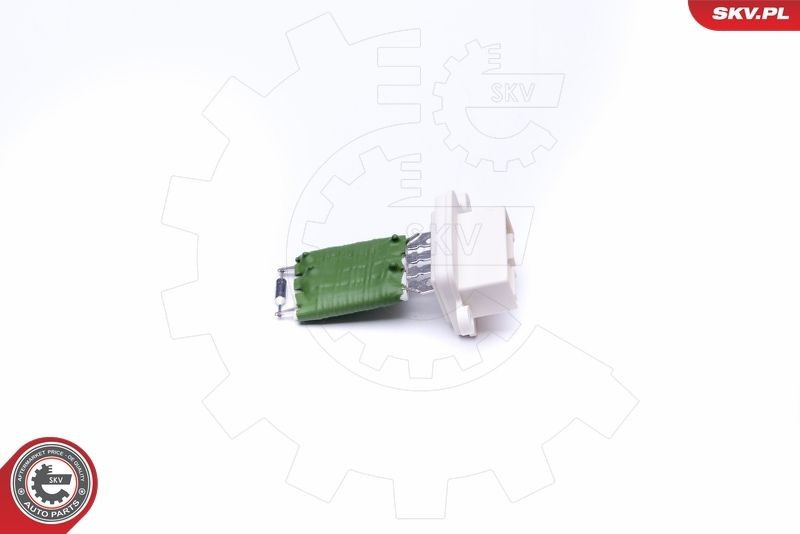 ESEN SKV Blower motor resistor 94SKV072 94SKV072 ESEN SKV heater resistor for OPEL CALIBRA