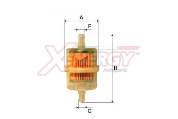 AP XENERGY Filtro carburante X1510101 AP XENERGY X1510101 Filtri carburante 125 Sedan (125) prezzo