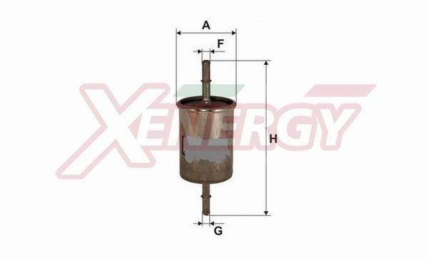 AP XENERGY Palivový filter X1510246 Palivový filter AP XENERGY Mercedes-Benz GLK X1510246