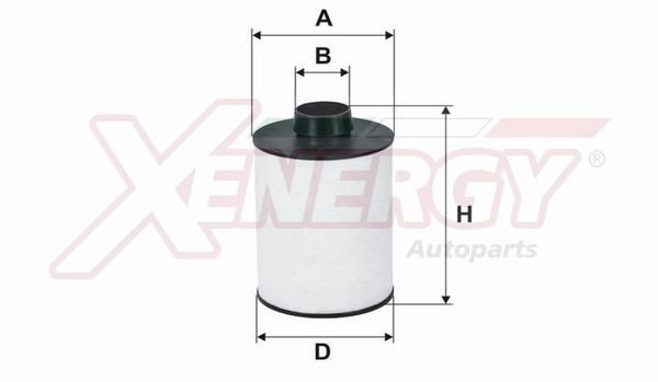 AP XENERGY Bränslefilter X1510409 X1510409 AP XENERGY bensinfilter Citroen XANTIA