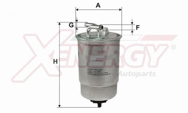 AP XENERGY Filtro carburante X1510440 X1510440 Filtro carburante AP XENERGY MERCEDES-BENZ CLS costo