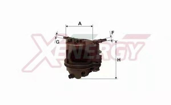 AP XENERGY Bränslefilter X1510454 X1510454 AP XENERGY dieselfilter Citroen XANTIA