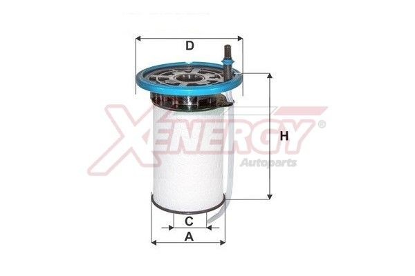 AP XENERGY Filtro carburante X1510636 X1510636 costo Filtro carburante OPEL OMEGA AP XENERGY